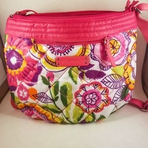 Vera Bradley Retired Puffy Crossbody Purse